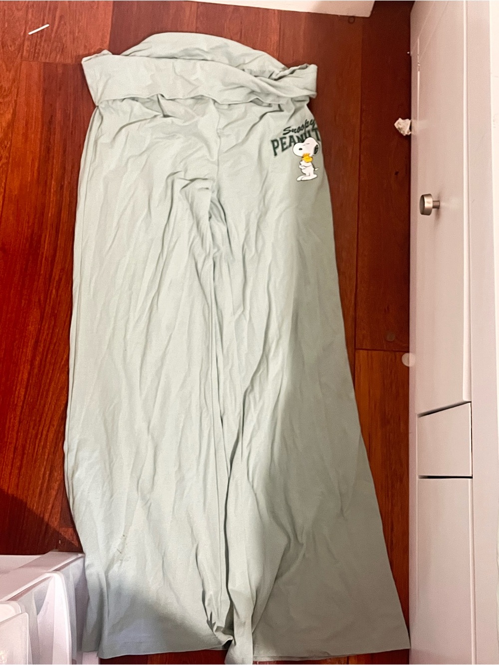 Peanuts Mint Green Kids Snoopy Lounge Pants